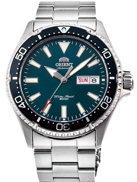 Orient Kamasu Teal Automatic Diver RA-AC0K03L10B
