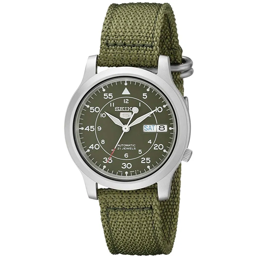 Seiko 5 SNK805 Green Military