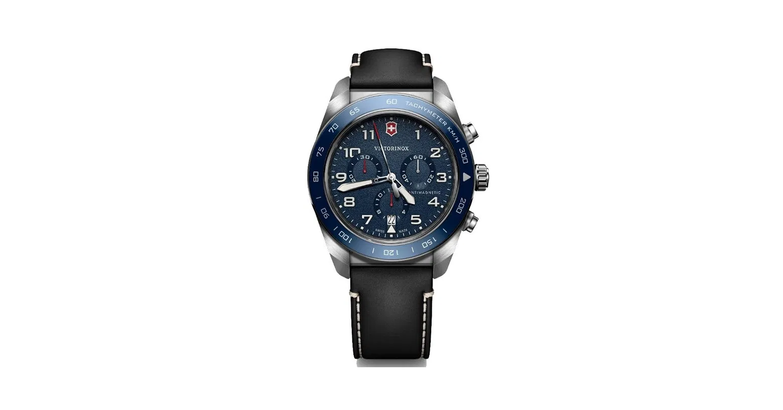 Victorinox Swiss Army Chronograph Blue Dial 42mm
